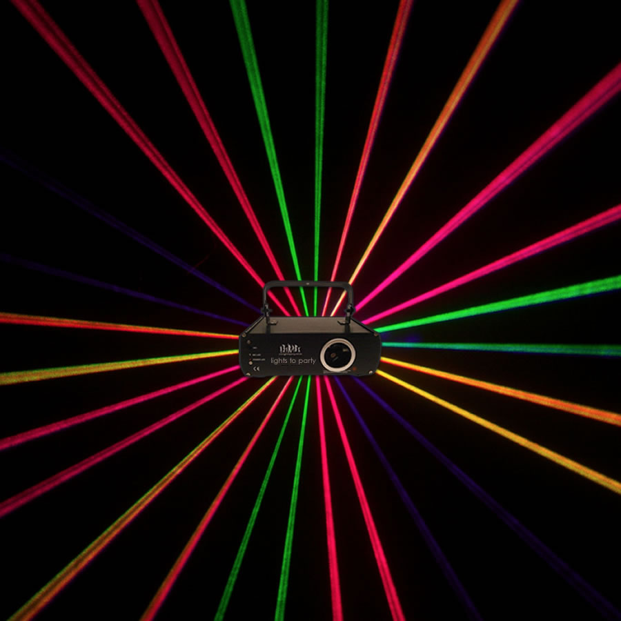 Professional 2Watt Full Colour Animation Ilda Laser