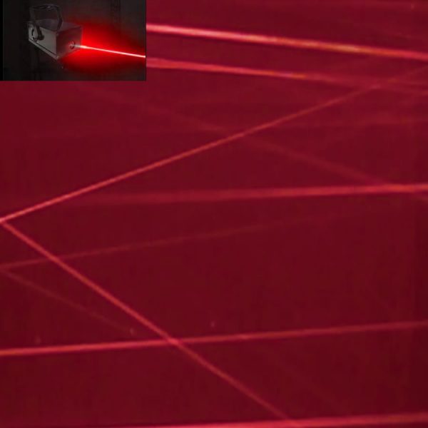 Red Fat Beam Laser