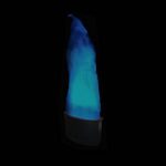 blue LED flame light
