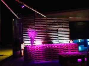 LED outdoor lighting hire