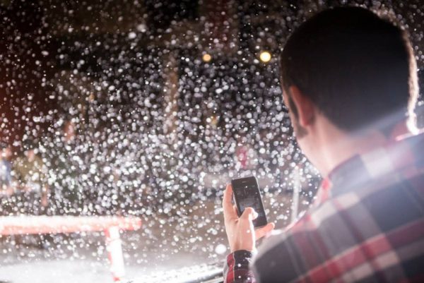 Snow machine hire