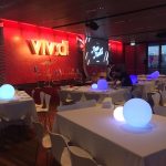 glow spheres centrepieces