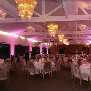 Wedding Lighting - The Seargents Mess