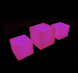 glow coffee table hire
