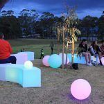 outdoor glow furniture hire