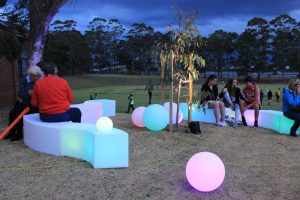 outdoor glow furniture hire