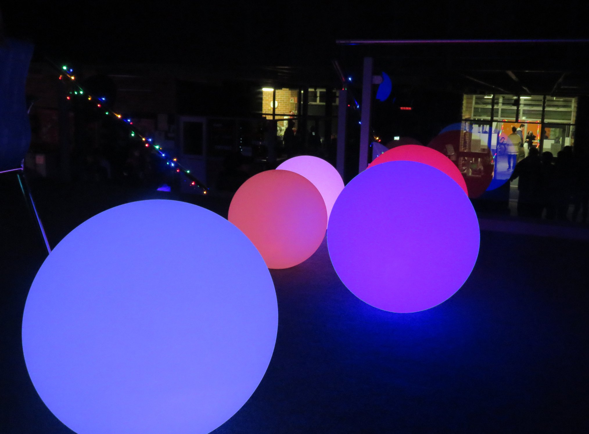 glow spheres