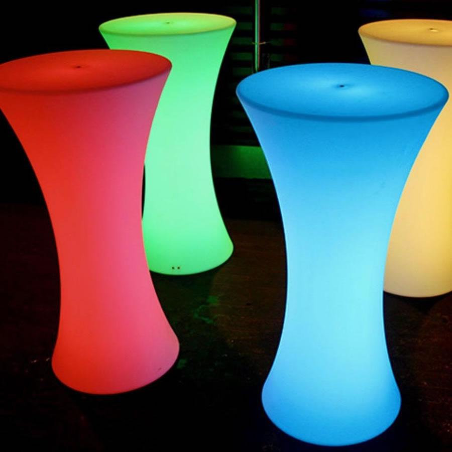 Illuminated Bar Tables