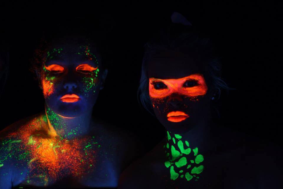 A Black Out Party Won't Be Complete Without UV Lights