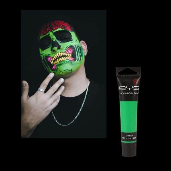40ml Green Face & Body Paint Tube