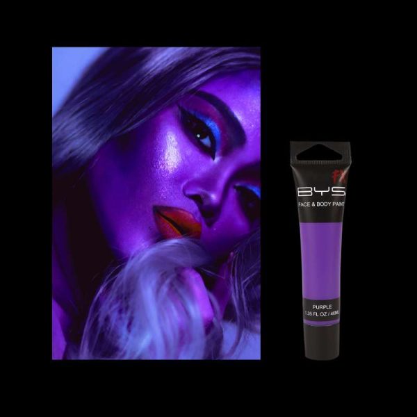 40ml Purple Face & Body Paint Tube