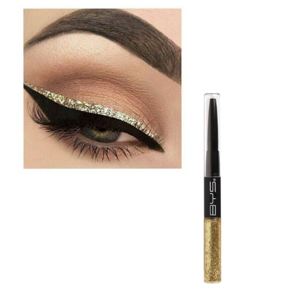 Party Makeup Gold Glitter & Liner Duo